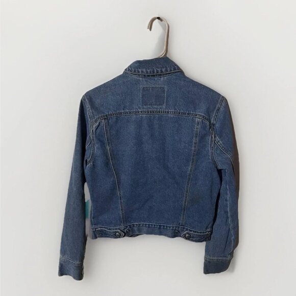 LEVIS STRAUSS CO DENIM JACKET SIZE MEDIUM Women’s Trucker Jean - Picture 2 of 7